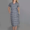 Passion Lilie Clothing Graycie Ikat Wrap Dress