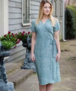 Passion Lilie Halley Jersey Wrap Dress