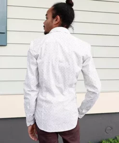 Passion Lilie Men's Indre Button Down Shirt 9 Passion Lilie Men's Indre Button Down Shirt