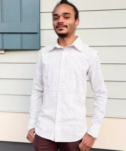 Passion Lilie Men's Indre Button Down Shirt