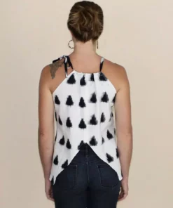 Passion Lilie Jessie Triangle Top - Black Clothing