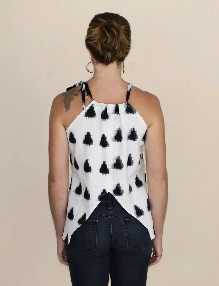 Passion Lilie Jessie Triangle Top - Black Clothing 2 Passion Lilie Jessie Triangle Top - Black Clothing