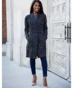 Passion Lilie Love Braille Fleece Coat