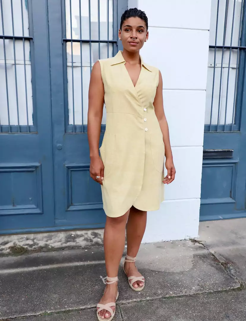 Passion Lilie Marigold Button Up Dress 1 Passion Lilie Marigold Button Up Dress