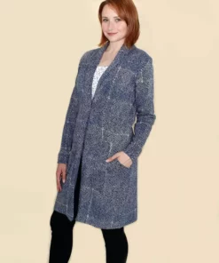 Passion Lilie Mila Long Fleece Cardigan