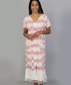 Passion Lilie Neoma Pink Kaftan Clothing