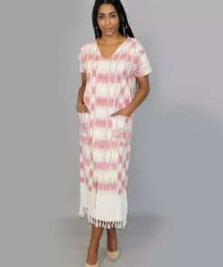 Passion Lilie Neoma Pink Kaftan Clothing