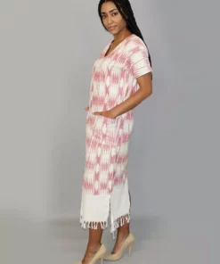 Passion Lilie Neoma Pink Kaftan Clothing