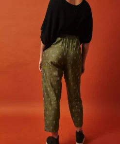 Passion Lilie Olive Crop Pants
