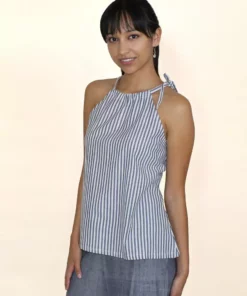 Passion Lilie Pinstripe Tank Top Clothing