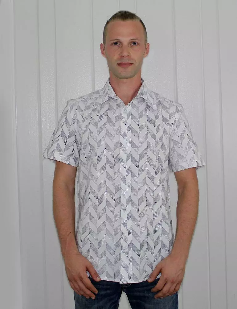 Passion Lilie Men's Sparrow Button Down Shirt 4 Passion Lilie Men's Sparrow Button Down Shirt