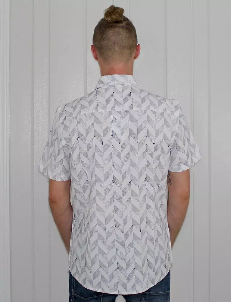 Passion Lilie Men's Sparrow Button Down Shirt 3 Passion Lilie Men's Sparrow Button Down Shirt