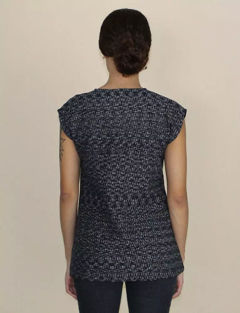 Passion Lilie Timeless Black Button-Up Shirt - Black 2 Passion Lilie Timeless Black Button-Up Shirt - Black