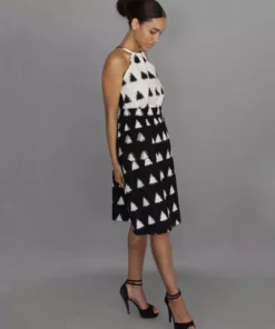 Passion Lilie Clothing Triangles Midi Skirt