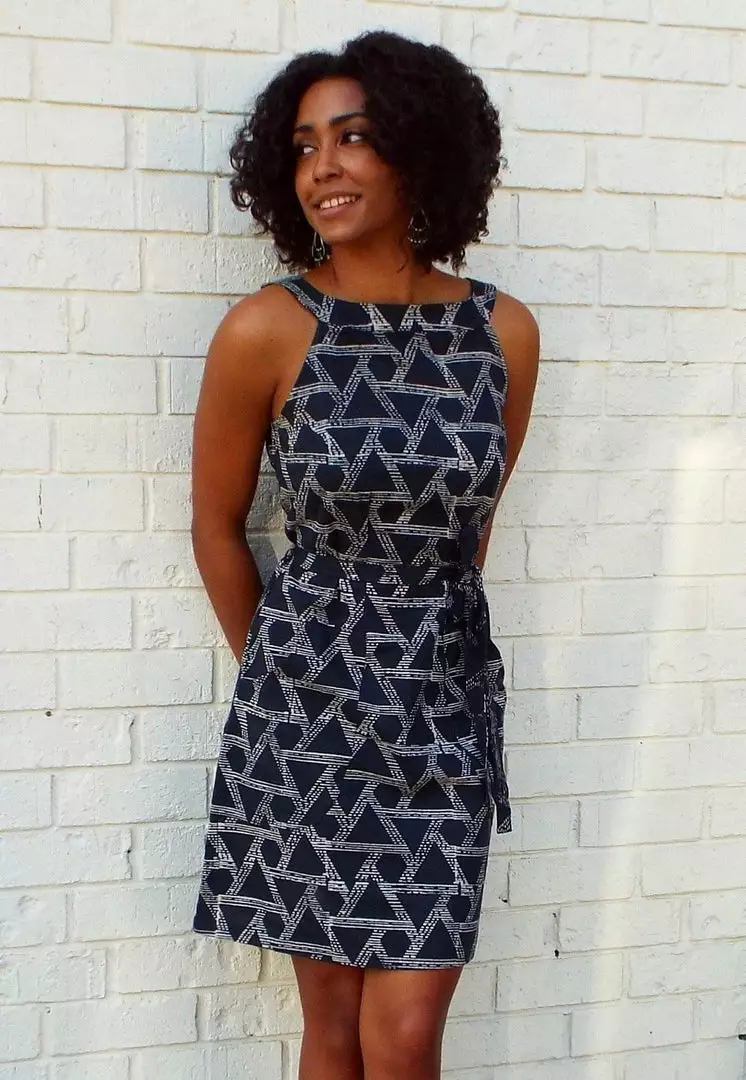 Passion Lilie Triangles Shift Dress 1 Passion Lilie Triangles Shift Dress