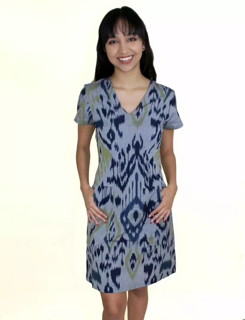 Passion Lilie Clothing Veronica Ikat Dress 4 Passion Lilie Clothing Veronica Ikat Dress