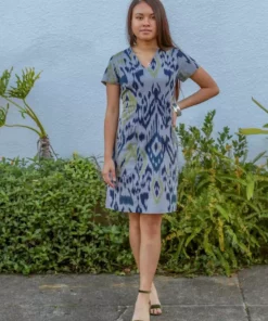 Passion Lilie Clothing Veronica Ikat Dress
