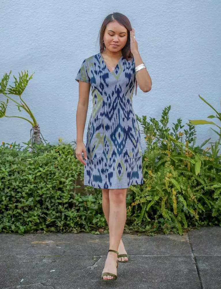 Passion Lilie Clothing Veronica Ikat Dress 2 Passion Lilie Clothing Veronica Ikat Dress