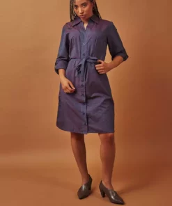 Passion Lilie Viola Button Dress