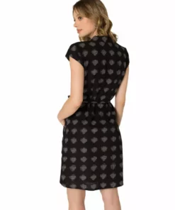 Passion Lilie Clothing Zoey Ikat Button-Up Dress