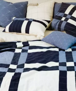 Anchal Patchwork Plaid Lumbar Pillow Home Goods 13 Anchal Patchwork Plaid Lumbar Pillow Home Goods