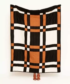 Anchal Patchwork Plaid Quilt Throw