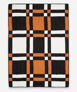 Anchal Patchwork Plaid Quilt Throw