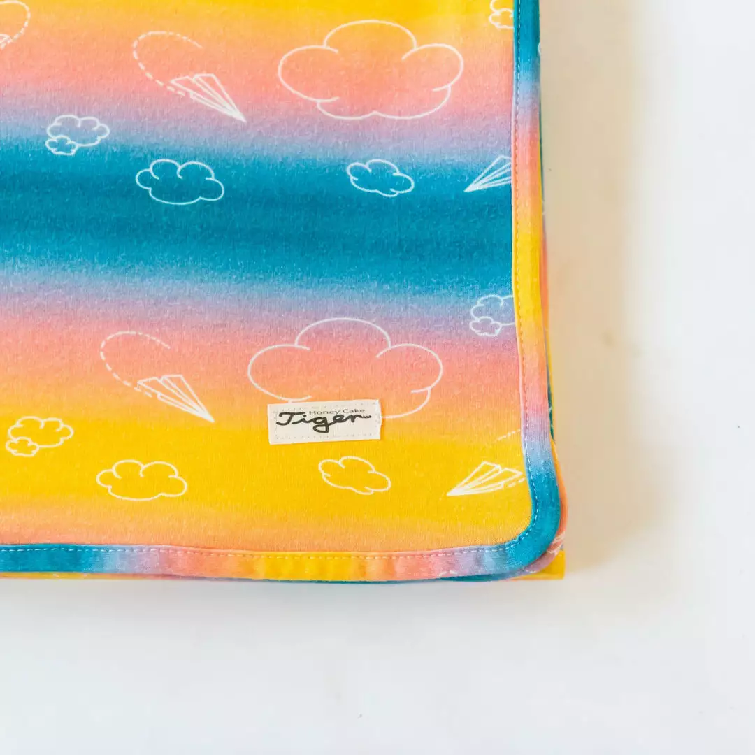 Honey Cake Tiger Patterned Baby Blanket 8 Honey Cake Tiger Patterned Baby Blanket