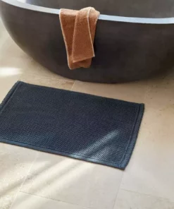 Coyuchi Pebbled Bath Rug