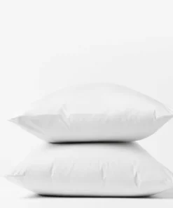 Coyuchi Percale Pillowcase Set - Alpine White Home Goods