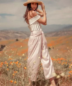 Valani Phalla Tencel Pants - Pale Lilac