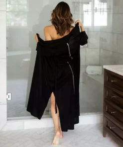 Leena & Lu Home Goods Pima Cardigan Robe