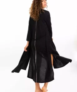 Leena & Lu Home Goods Pima Cardigan Robe