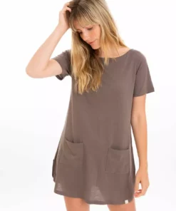 Leena & Lu Pima T-Shirt Dress 16 Leena & Lu Pima T-Shirt Dress