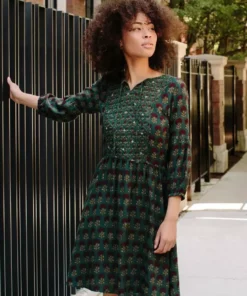 Mata Traders Pondi Teal Modal Dress Best Sellers