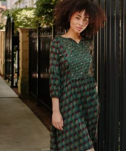 Mata Traders Pondi Teal Modal Dress Best Sellers