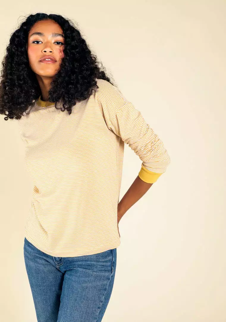 Poplinen Billie Bamboo Stripe Tee 2 Poplinen Billie Bamboo Stripe Tee