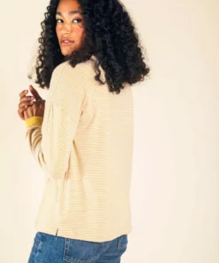 Poplinen Billie Bamboo Stripe Tee 16 Poplinen Billie Bamboo Stripe Tee