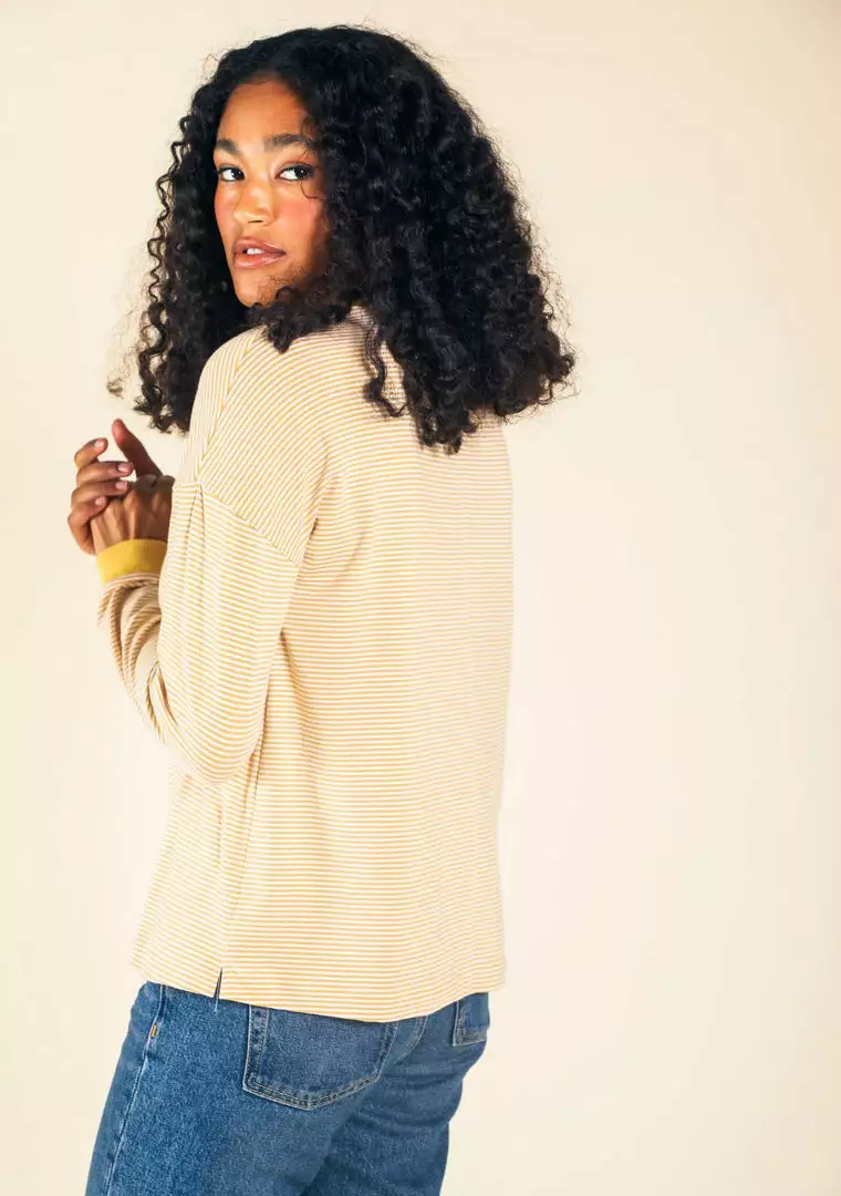 Poplinen Billie Bamboo Stripe Tee 8 Poplinen Billie Bamboo Stripe Tee