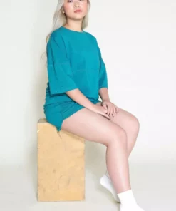 Poplinen Lourdes Tencel Lounging Tee