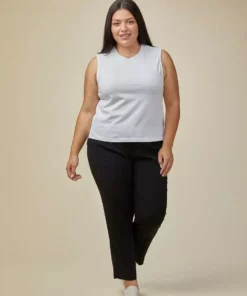 Poplinen Clothing Recy Muscle Tank - White