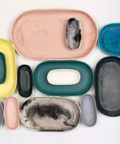 Lauren HB Studio Porcelain Oval Trays