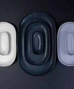 Lauren HB Studio Porcelain Oval Trays