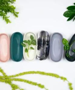 Lauren HB Studio Porcelain Oval Trays