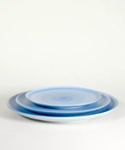 Middle Kingdom Porcelain Wash Ware Plate - Cornflower Kitchen + Dining