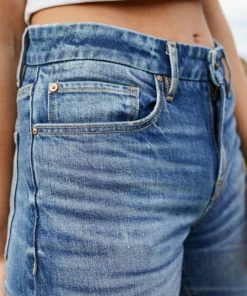 Porter Blue Rebel High Rise Straight Jean - Mabel Best Sellers 16 Porter Blue Rebel High Rise Straight Jean - Mabel Best Sellers