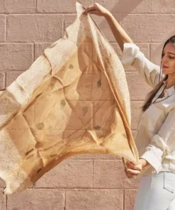 Studio Variously Primrose Cinnamon Silk Scarf