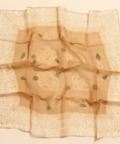 Studio Variously Primrose Cinnamon Silk Scarf 16 Studio Variously Primrose Cinnamon Silk Scarf