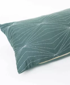 Anchal Home Goods Prism Lumbar Pillow - Spruce
