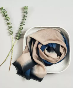 Studio Variously Prussian Cashmere Scarf 14 Studio Variously Prussian Cashmere Scarf